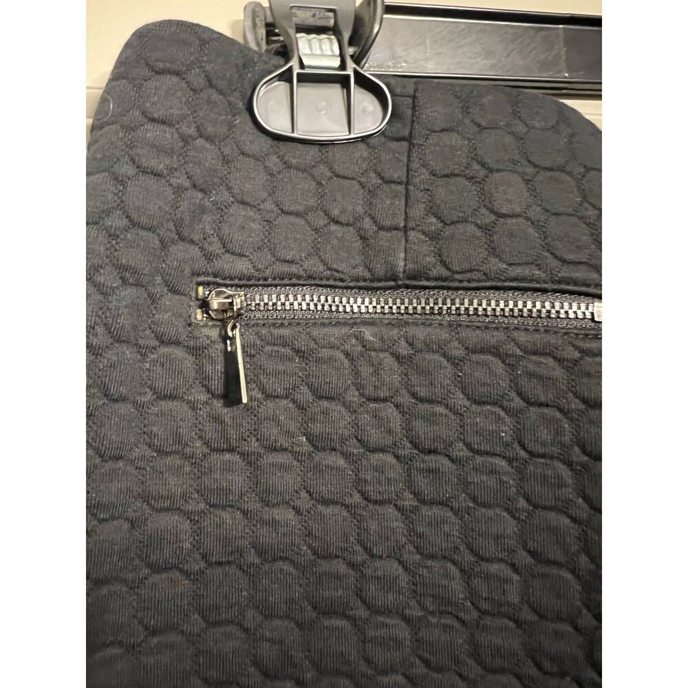 Laundry by Shelli Segal Black Quilted Mini Skirt -Size 6 - Picture 3 of 8